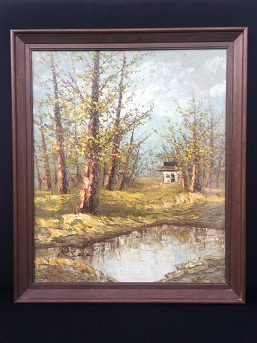 Grande peinture huile - peinture, sur