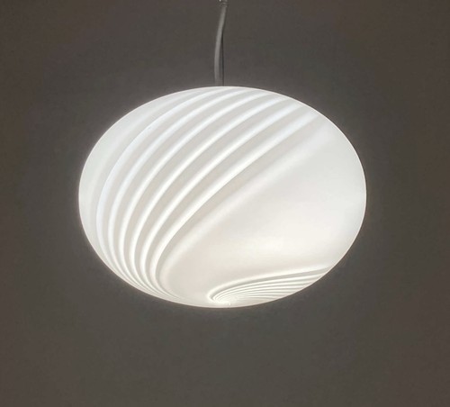 Suspension globe verre murano - verre,