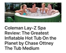 Coleman: Lay-Z- Spa Only used a few times. Very good condition. Pick up only! 