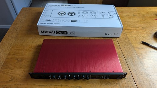 Focusrite scarlett octopre - focusrite,