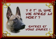 PLAQUE DE GARDE BERGER