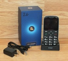 ISHEEP (D210) Bar Style Elderly / Kids Simple GSM Cell Phone Bundle **READ** 