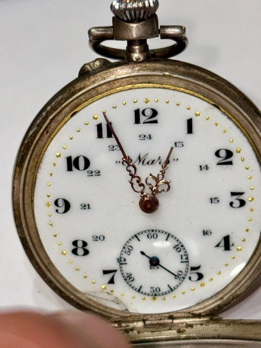 Ancienne montre gousset argent - ancienne,