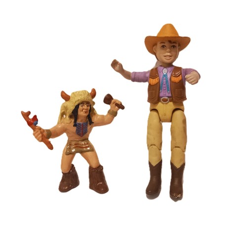 Lot figurines mattel - 2, et