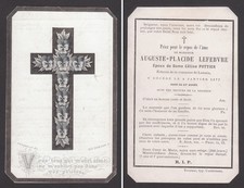 Image Pieuse Mortuaire - M