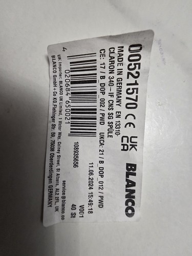 Evier inox claron - evier,