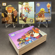 1993 Jim Henson's Muppet Complete Card Set Of 60 + Complete Chase - T1, T2, T3