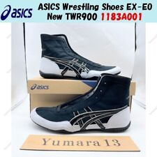 Chaussures de lutte ASICS EX-EO neuves TWR900 1083A001 noir noir gris homme p...