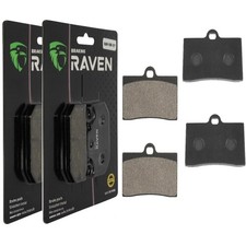 2 Kit plaquettes frein Av Ga et Av Dr Pour Voxan Roadster 1000  de 2002 à 2005