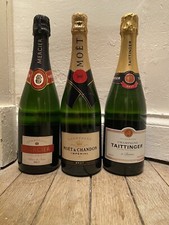 Lot de 3 bouteilles de Champagne