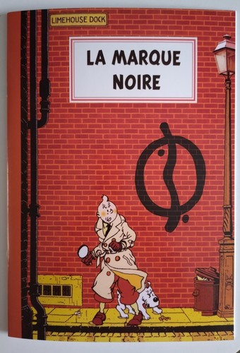 Pastiche tintin la marque - tintin,