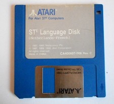 Disquette ATARI STE Language