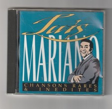 ♫ LUIS MARIANO - CHANSONS RARES & INÉDITES - CD 20 TITRES - 1991 - BON ÉTAT ♫