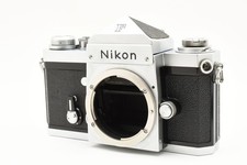 [MINT] Nikon F Eye Level Silver 35mm SLR Film Camera Body From JAPAN