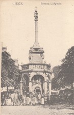 BELGIQUE BELGIUM LIEGE perron