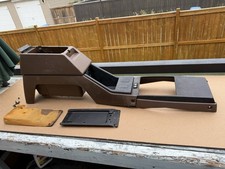 84-89 Toyota Pickup Center Console Cubby Storage Brown Extension Trim OEM