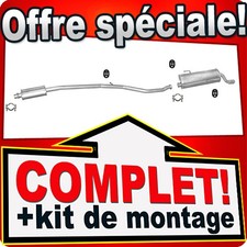 Ligne pot d'échappement pour