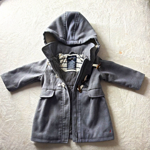 Nautica girls gray hooded - gray,