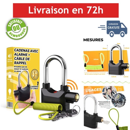 Antivol moto avec - antivol, alarme