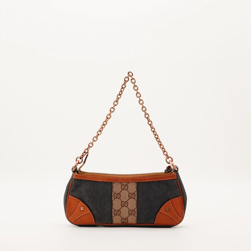Pochette denim gucci toile - pochette,