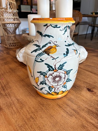 Vase ceramique italie décor - ceramique,