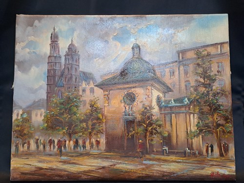 Beau tableau huile - , de