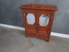 Armoire miniature art-déco en chene