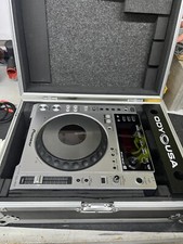 PIONEER DJ CDJ-850 Silver Digital Turntable Multi Player WITH ROAD CASE