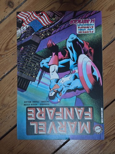 Marvel fanfare captain - marvel,