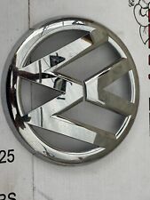 NEW GENUINE VOLKSWAGEN T5 TRANSPORTER 7E0 FRONT BUMPER GRILL BADGE EMBLEM CHROME