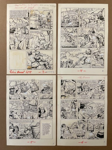 Robin des bois 4 - robin, planches