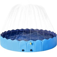 Piscine pour Chien Pliable Piscine Baignoire Bassin de Baignade Portable Bain