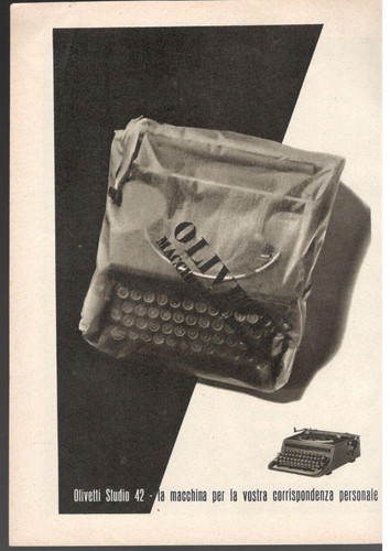 Olivetti studio publicité - studio, 42