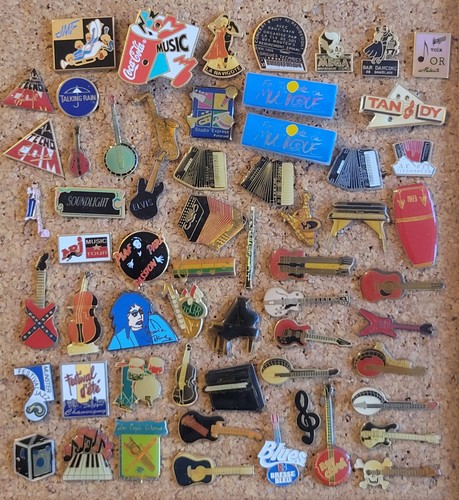 Lot pin instruments de - de, pin's