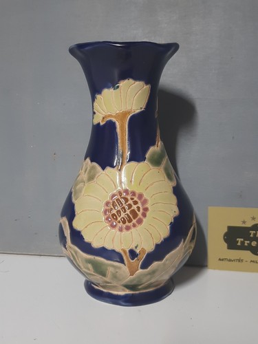 Petit vase céramique bleu - petit,