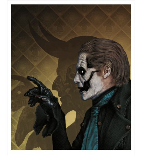 Ghost inspired art print - ghost,