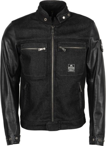Veste cuir moto helstons - veste,