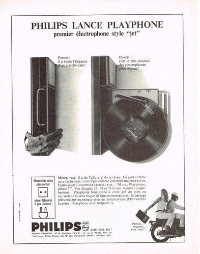 Publicite 1968 philips - ,
