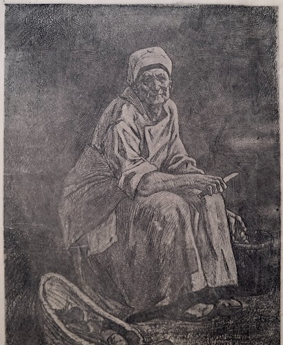 Estampe félicien rops - félicien,