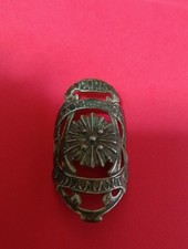 PLAQUE DE VELO ANCIENNE LA FRANCAISE DIAMANT PARIS