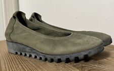 $360 Arche 'Lomiss' Women's Nubuck Suede Leather Ballerina Shoes EUR 37 US 6