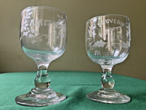 Anciens verres amitié - 2, et