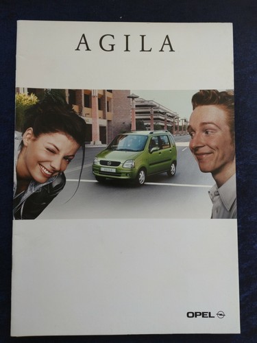 Opel agila prospekt - agila, 12.2000