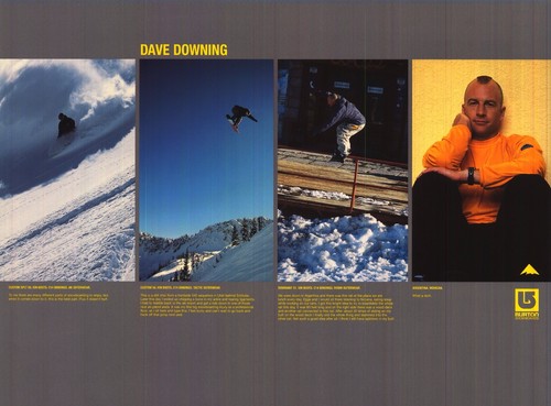 Snowboard poster dave - poster, ~