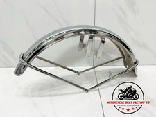 Garde boue avant acier chromé