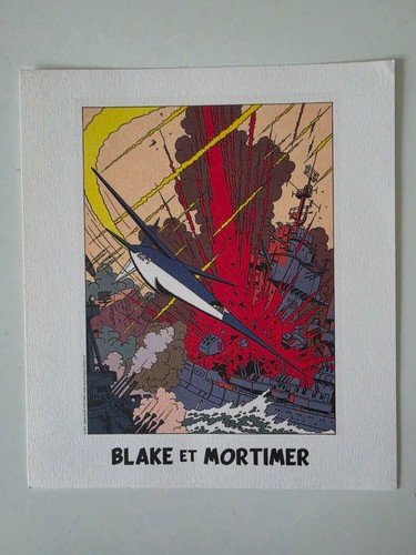 Blake mortimer ex libris - blake,