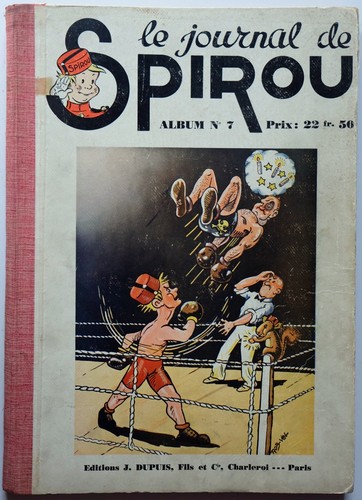 Spirou album reliure 7 - reliure, /