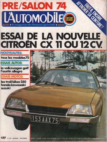 Automobile 340 1974 citroen - 340,