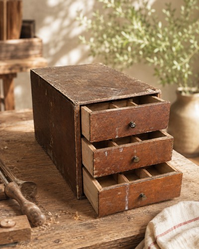Boîte rangement bois - de,