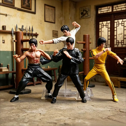 Ensemble figurines bruce - 4,